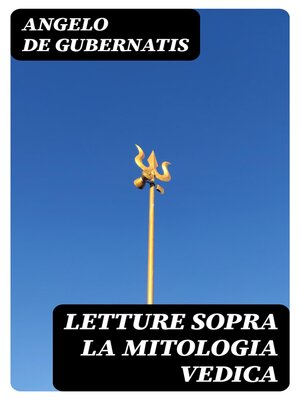 cover image of Letture sopra la mitologia vedica